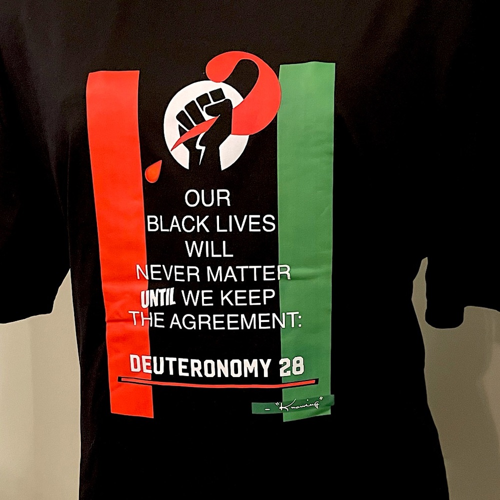 ✊🏾 The REASON for “this SEASON” Deuteronomy 28 T- Shirt Black